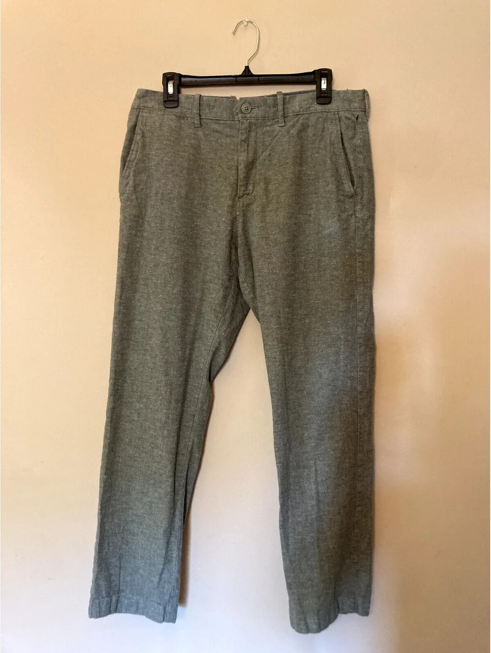 Vintage Tan Beige Trousers Pants - size L